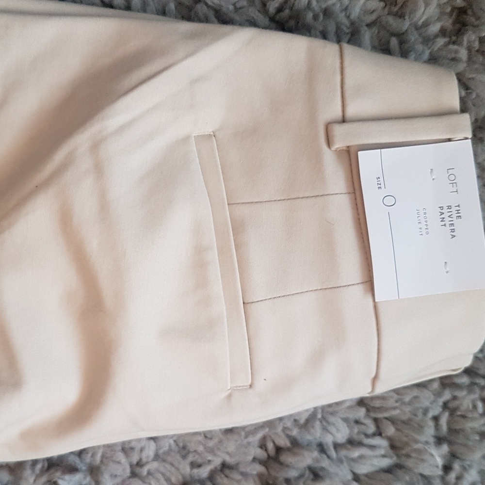Ivory Cream Dress Pants / Trousers